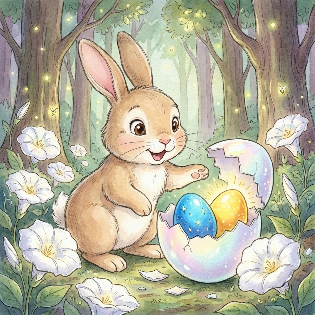 Illustration from Benny Bunny's Bonkers Egg Hunt