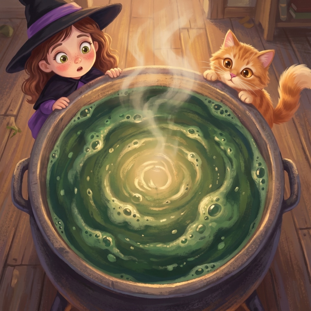 The Little Witch's First Potion