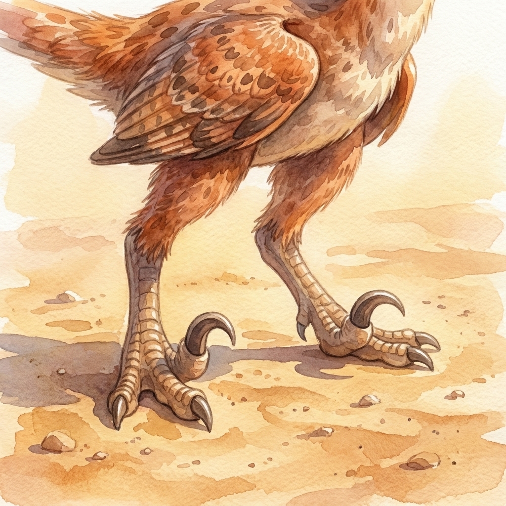 Illustration from Velociraptor's Speedy Race