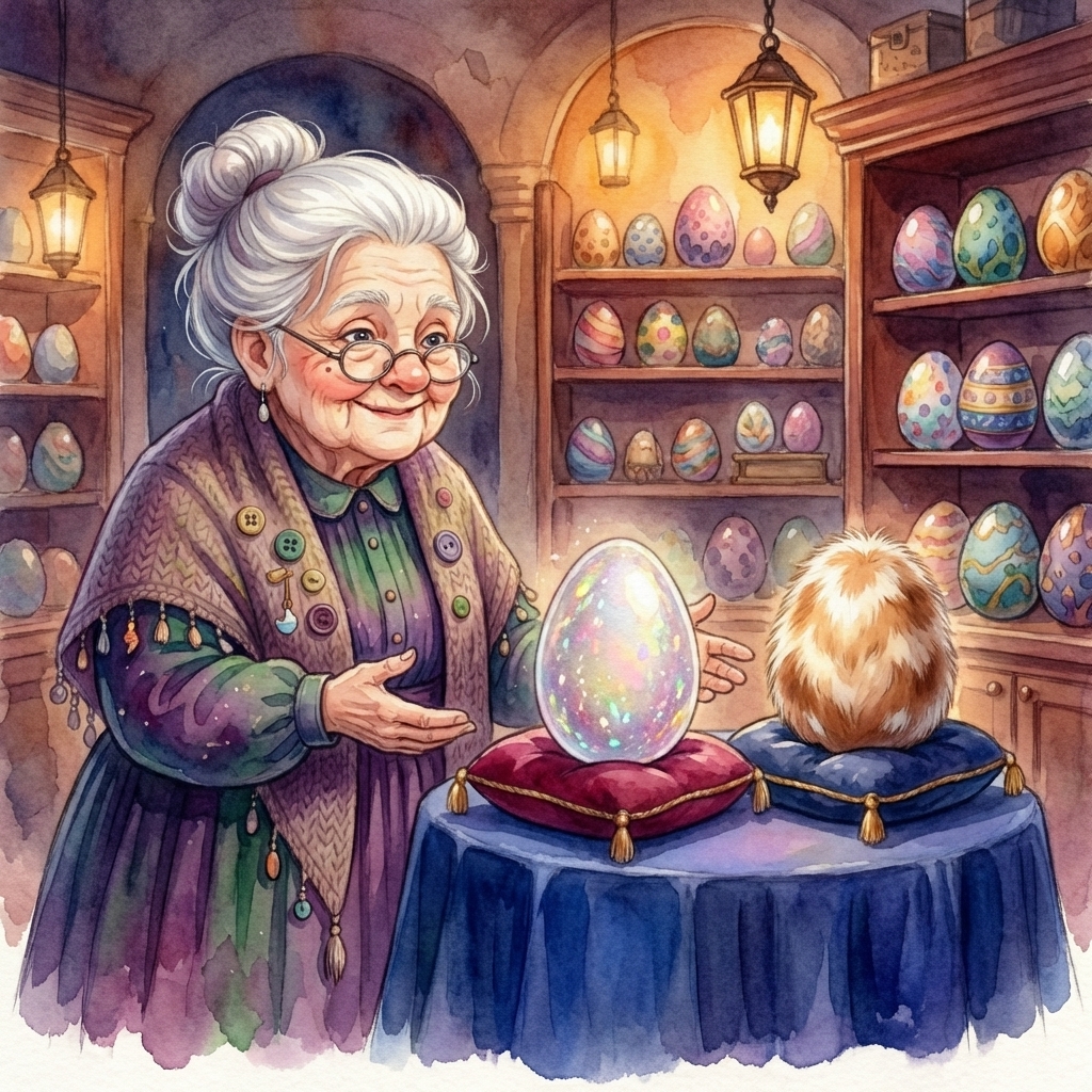 Illustration from The Magic Pet Shop