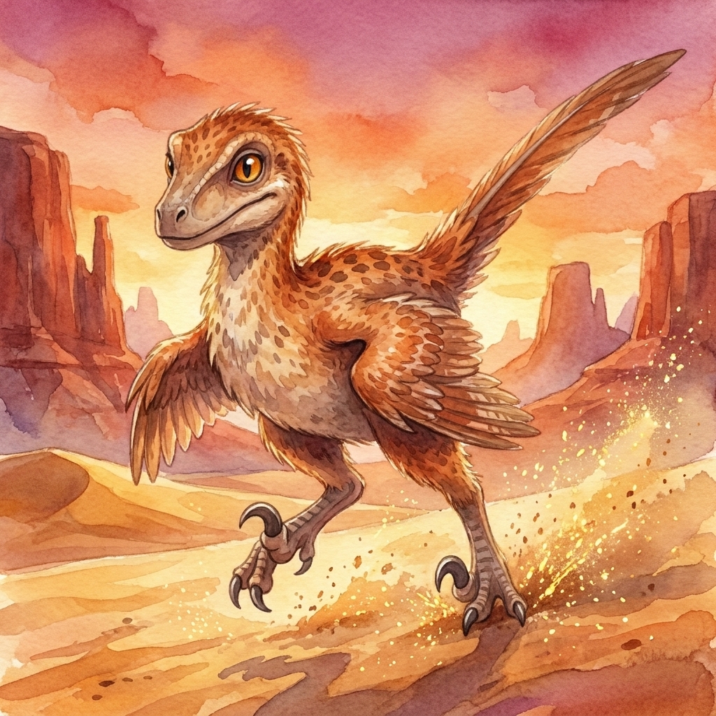 Velociraptor's Speedy Race