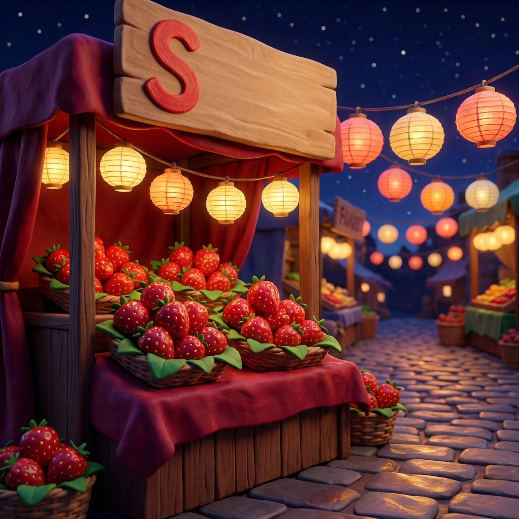 Illustration from S to Z - Night Market