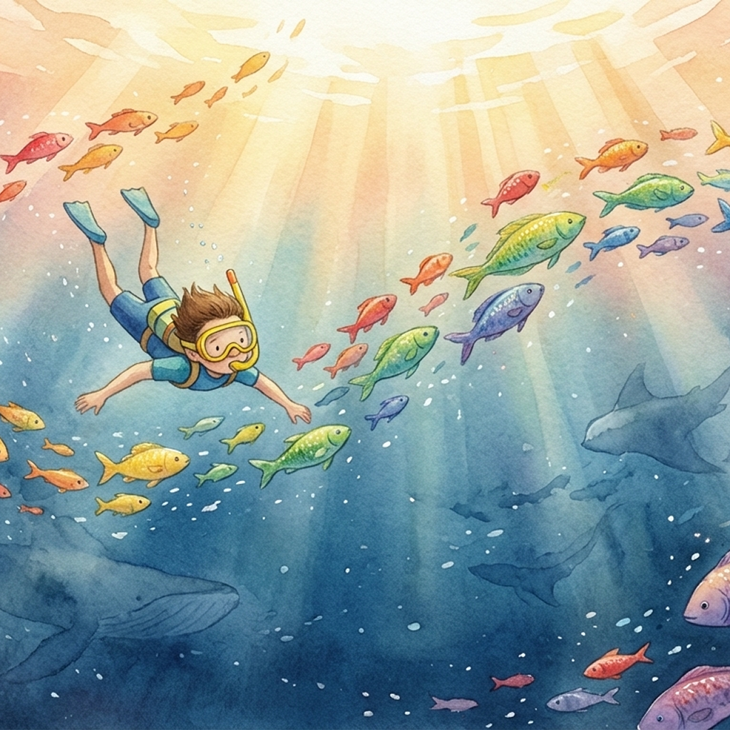 Illustration from The Amazing Ocean!