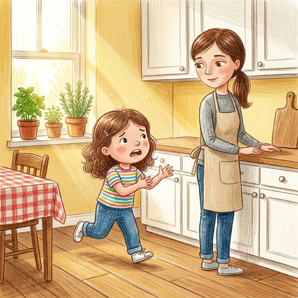 Illustration from Sarah's Street Clean-Up Adventure