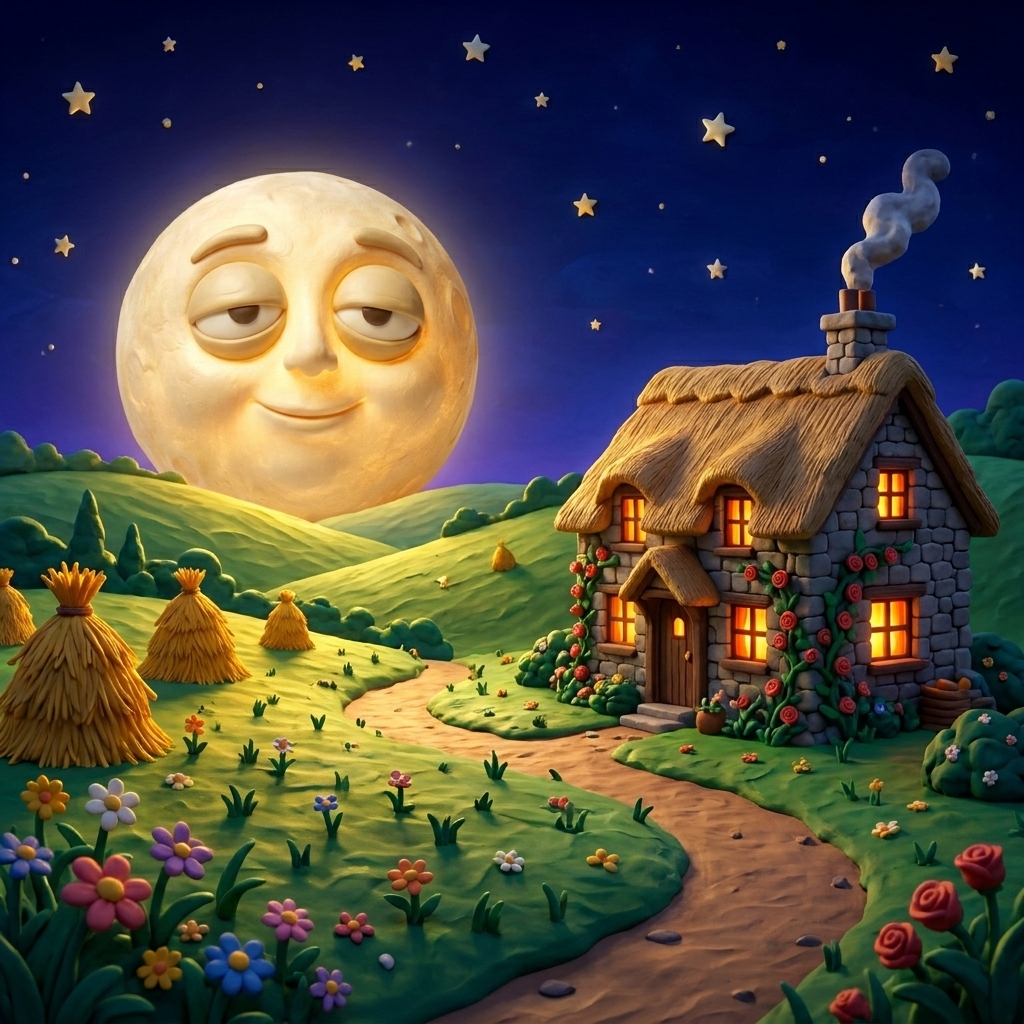 Illustration from Hey Diddle Diddle's Big Night