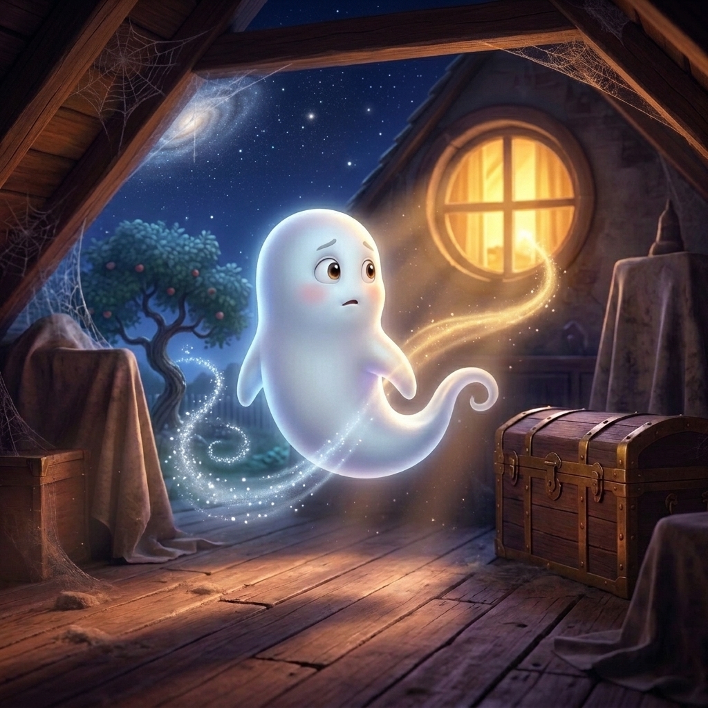 Which way should Wisp go? Down to the garden next door to find the squeaky whistle, or up to the glowing window?