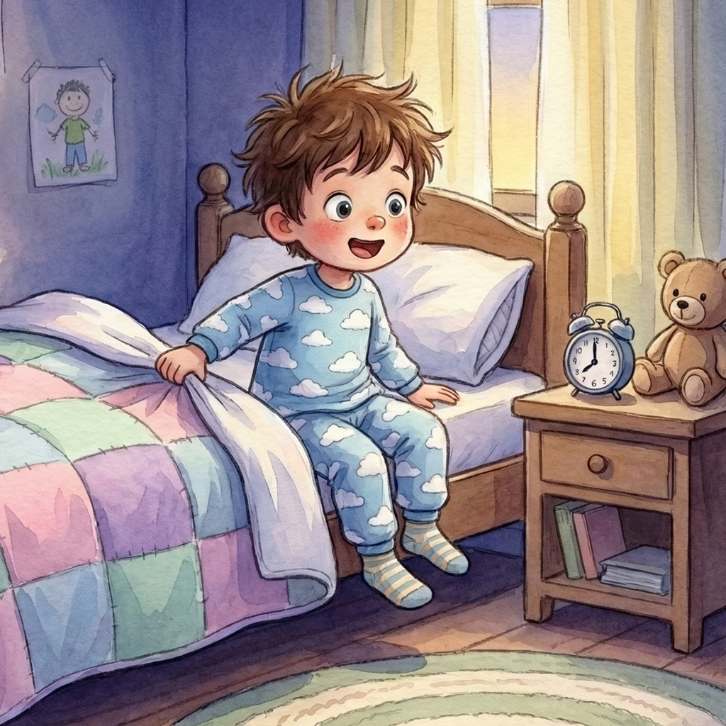 Illustration from Bunny in My House!