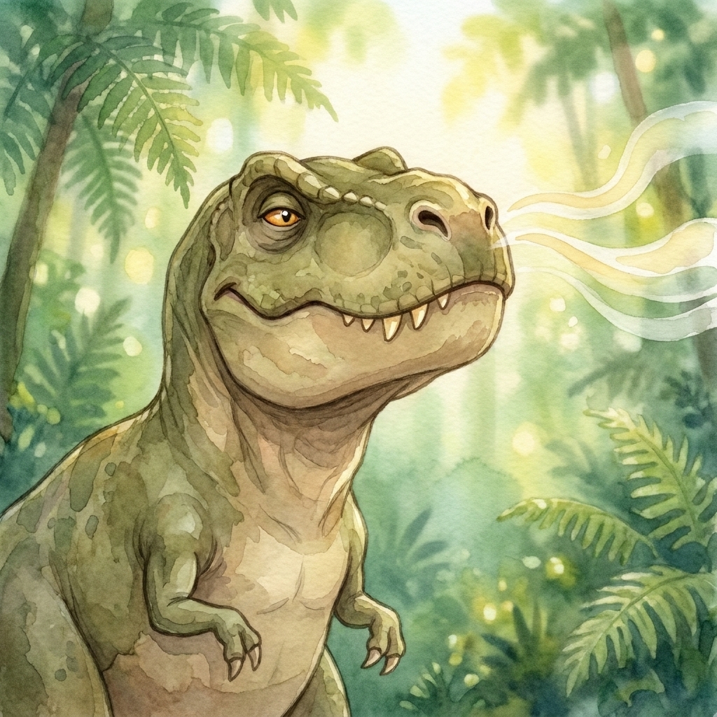 Illustration from T-Rex's Big Stomp