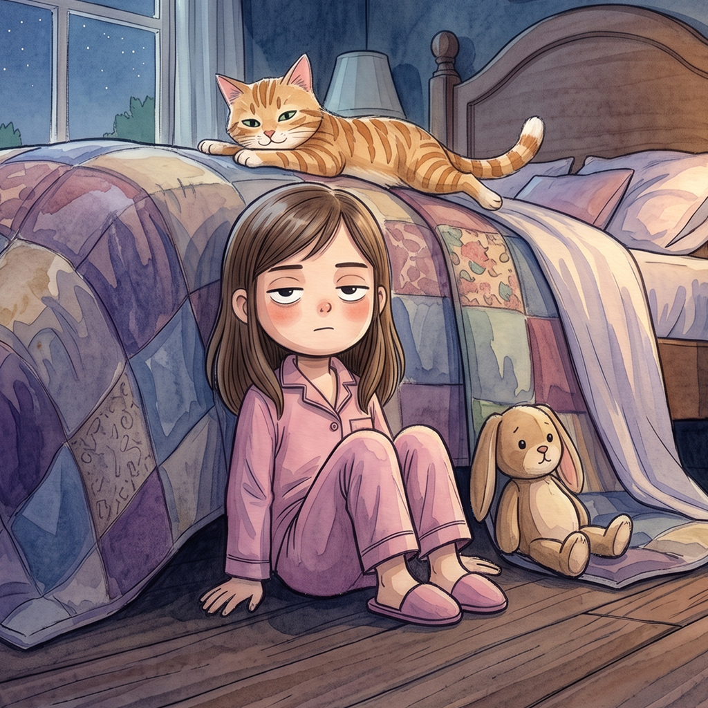 Illustration from Millie and the Midnight Monsters