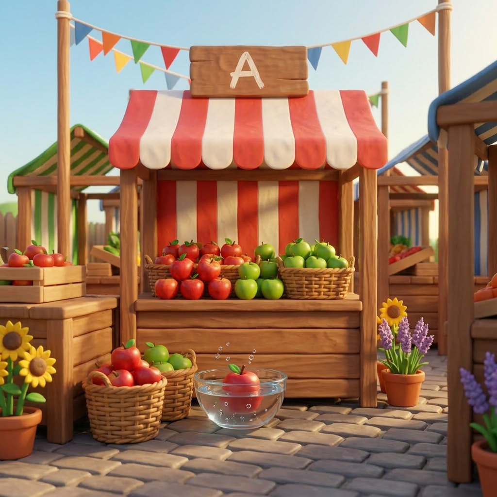 Illustration from A to I - Farmers Market