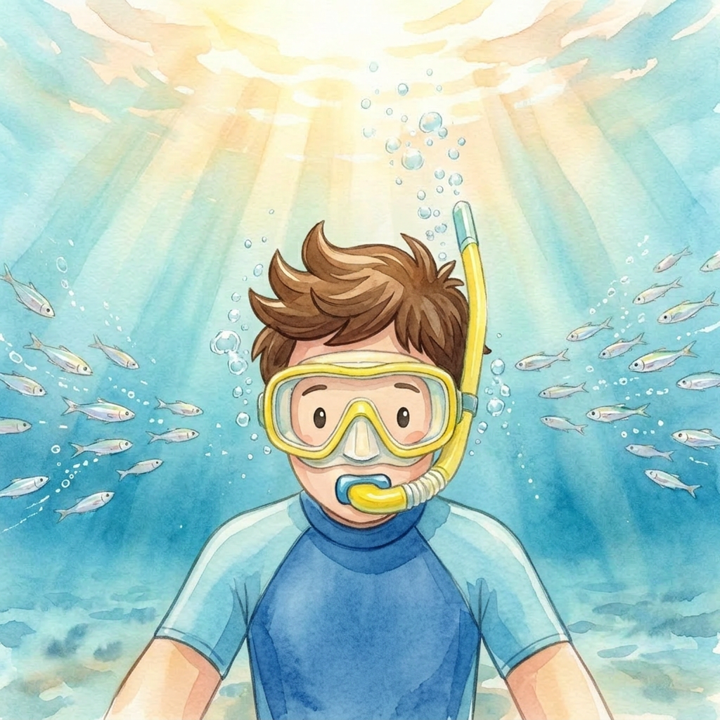 Illustration from The Amazing Ocean!
