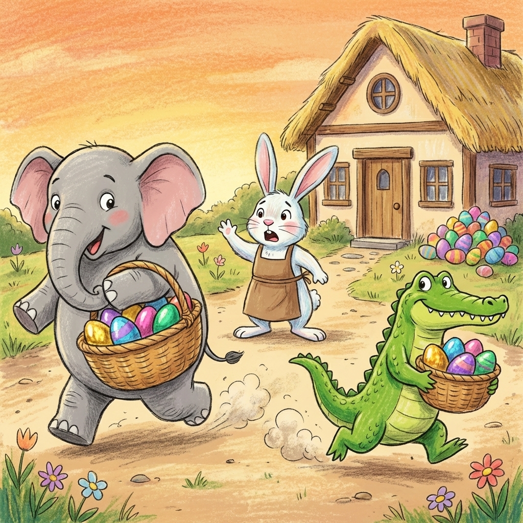 Illustration from That's NOT the Easter Bunny!