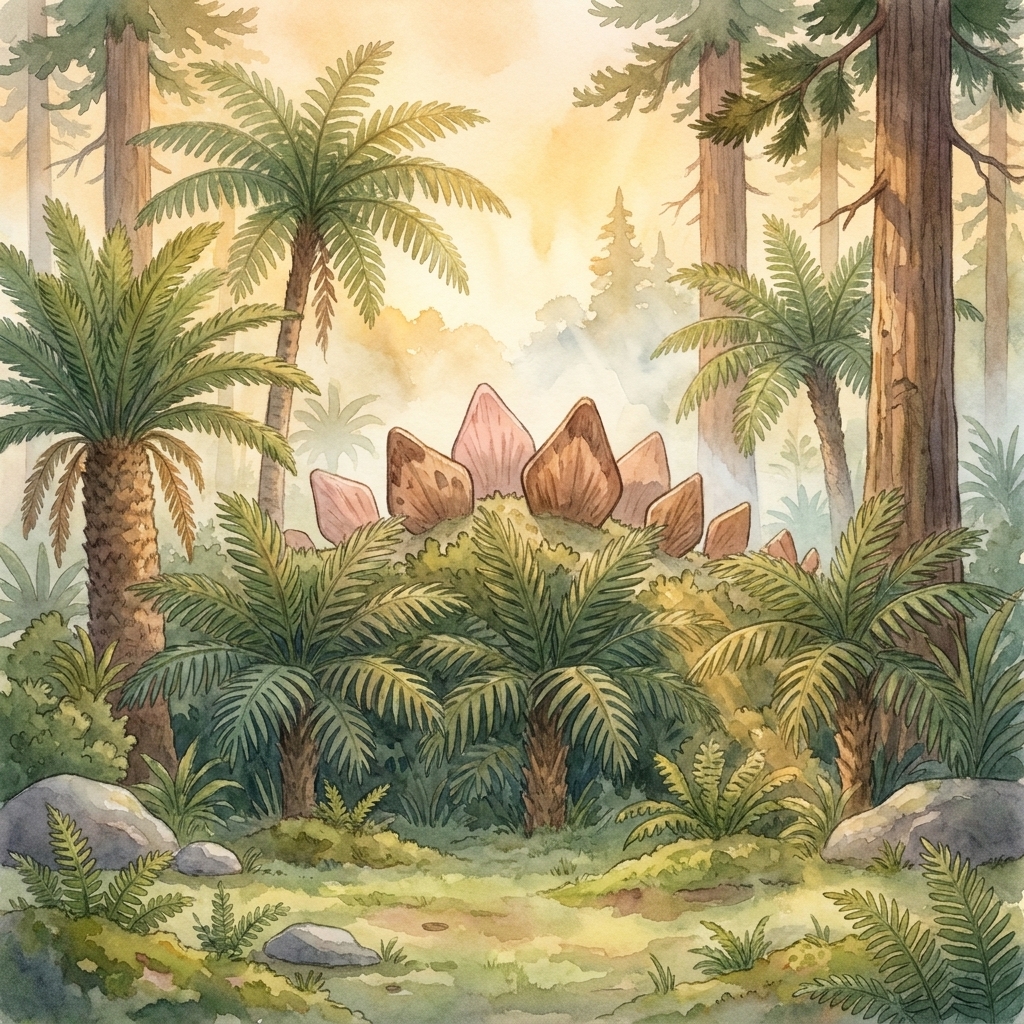 Illustration from Stegosaurus' Spiky Parade