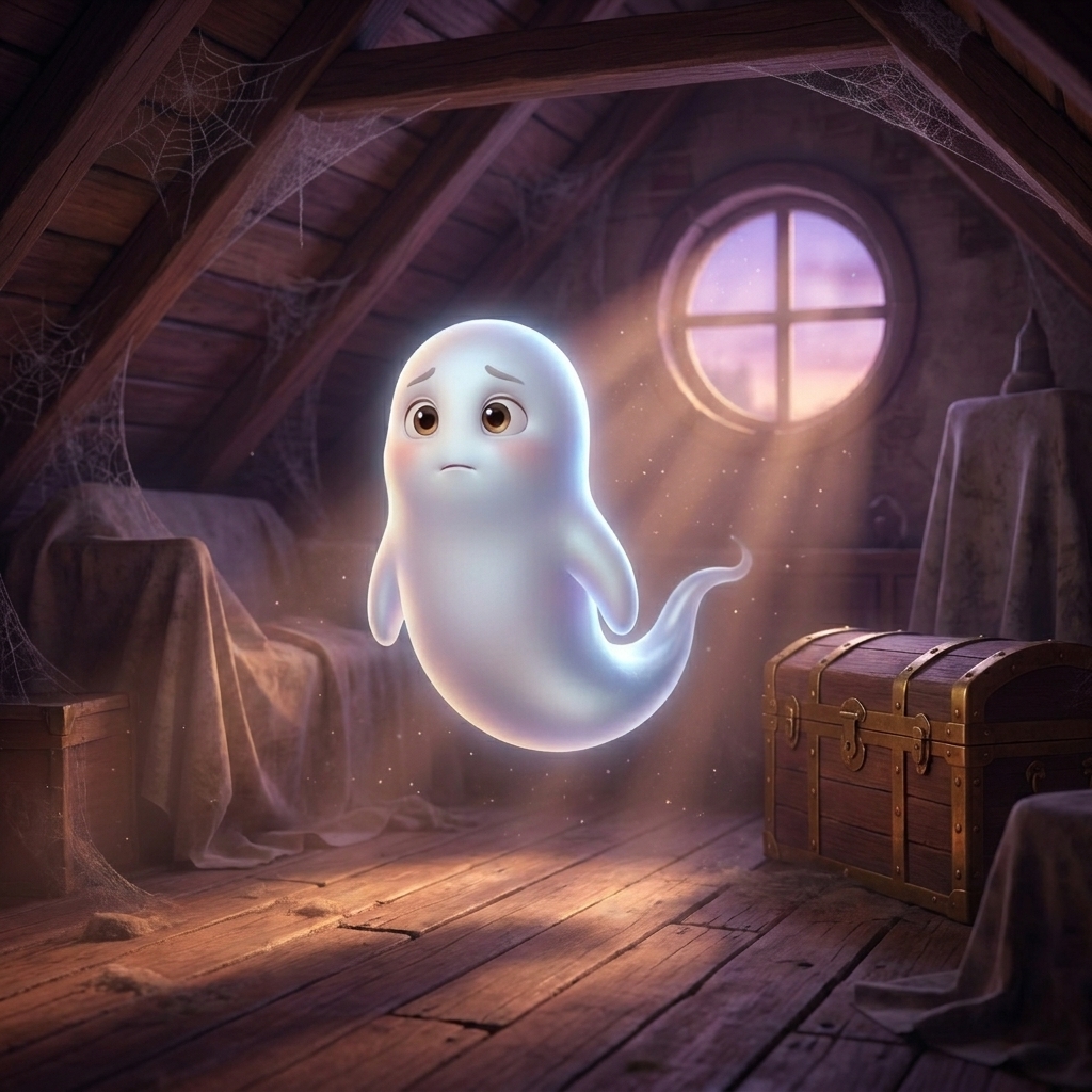 Illustration from The Ghost Next Door